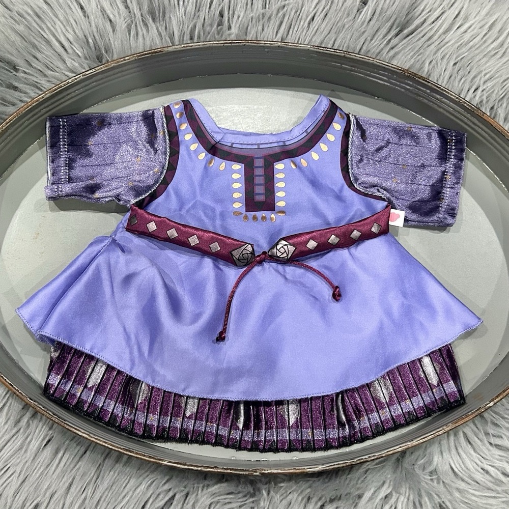 Build A Bear Disney Wish Asha Costume Dress Outfit For Your Plush